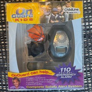 Vintage ON GUARD Kids Childline Complete Safety Alert System